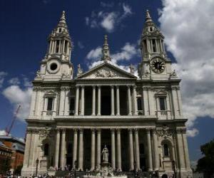 yapboz Londra&#039;daki Saint Paul Katedrali, İngiltere